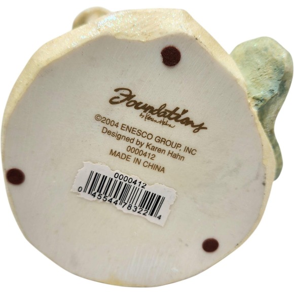 Vintage Enesco Foundations Angel Figurine Love Is Patient Anniversary Gift - Picture 7 of 7